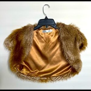 Faux Fur Shrug